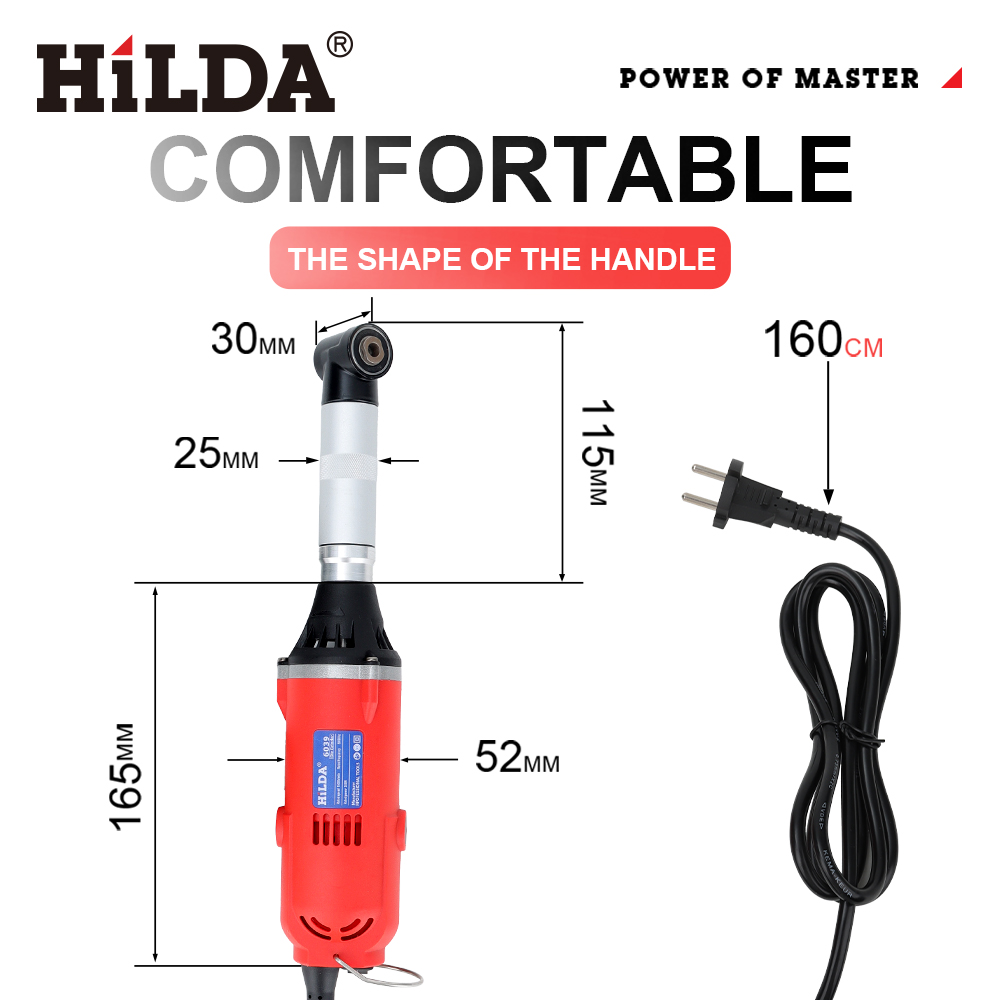 HILDA 6速電動タイル目地クリーナー 90 °   セラ - Crossfit Machine のレビューと価格