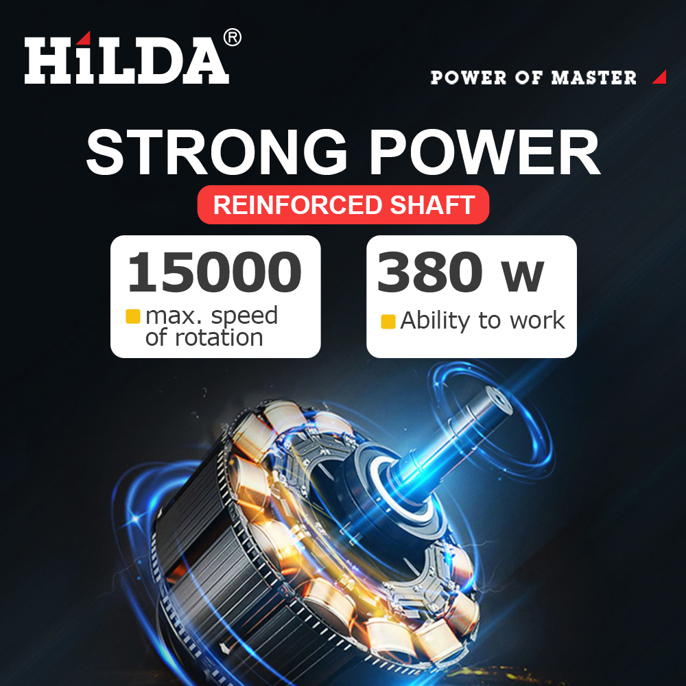 HILDA 6速電動タイル目地クリーナー 90 °   セラ - Crossfit Machine のレビューと価格