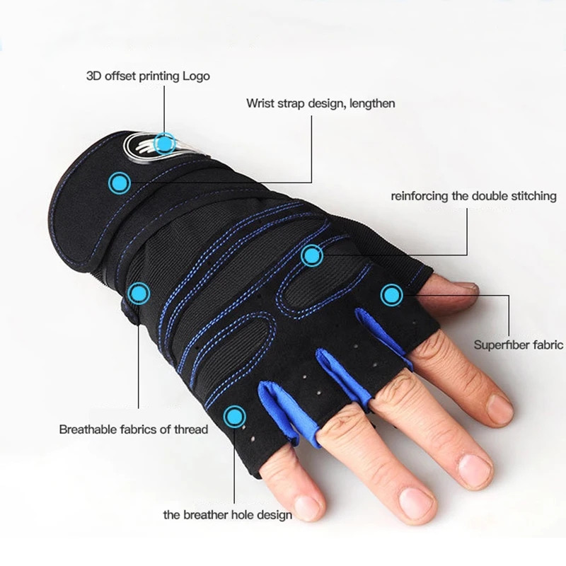 ジムグローブ メンズ レディース フィットネス ウェイトリフ - Weightlifting Gloves のレビューと価格