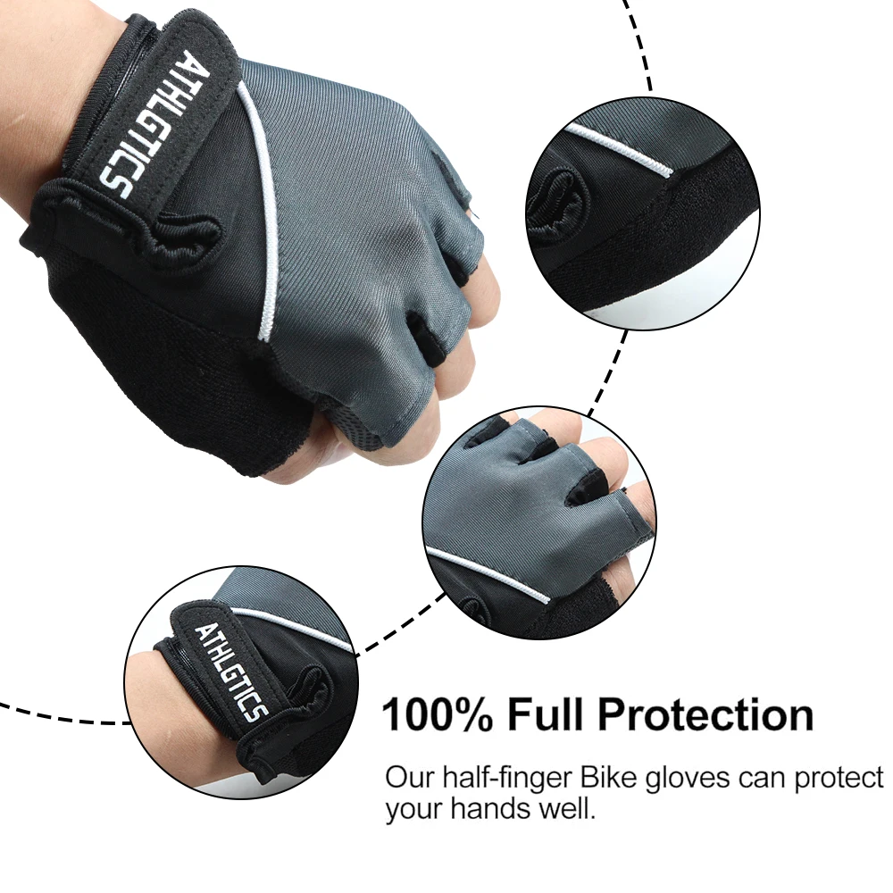 通気性に優れたワークアウト用グローブ1組。ジム、サイクリング - Weightlifting Gloves のレビューと価格