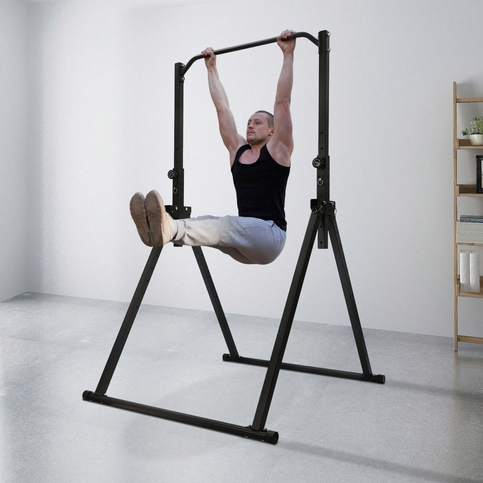三角形懸垂ステーション ホームジム用懸垂バー 筋力トレーニン - Pull Up Bar のレビューと価格