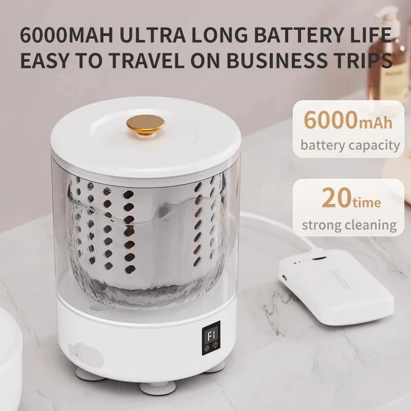 ミニポータブル洗濯機2026、USB電源とバッテリー搭載、3 - Crossfit Machine のレビューと価格