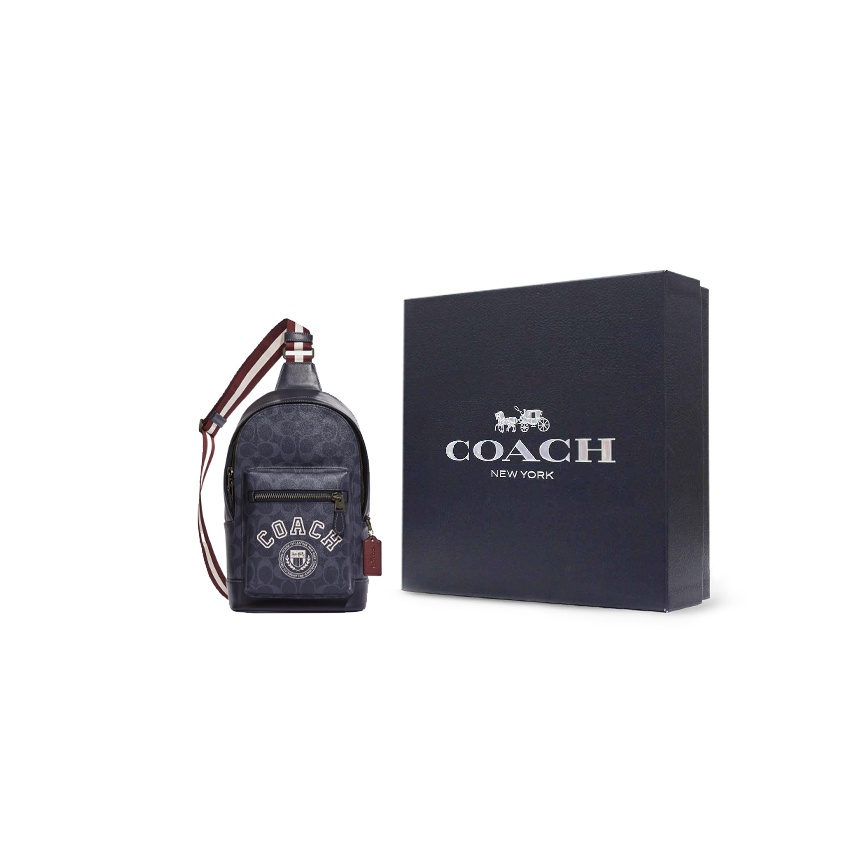 COACH West コーテッドキャンバス カーフスキン シ - Chalk Bag のレビューと価格