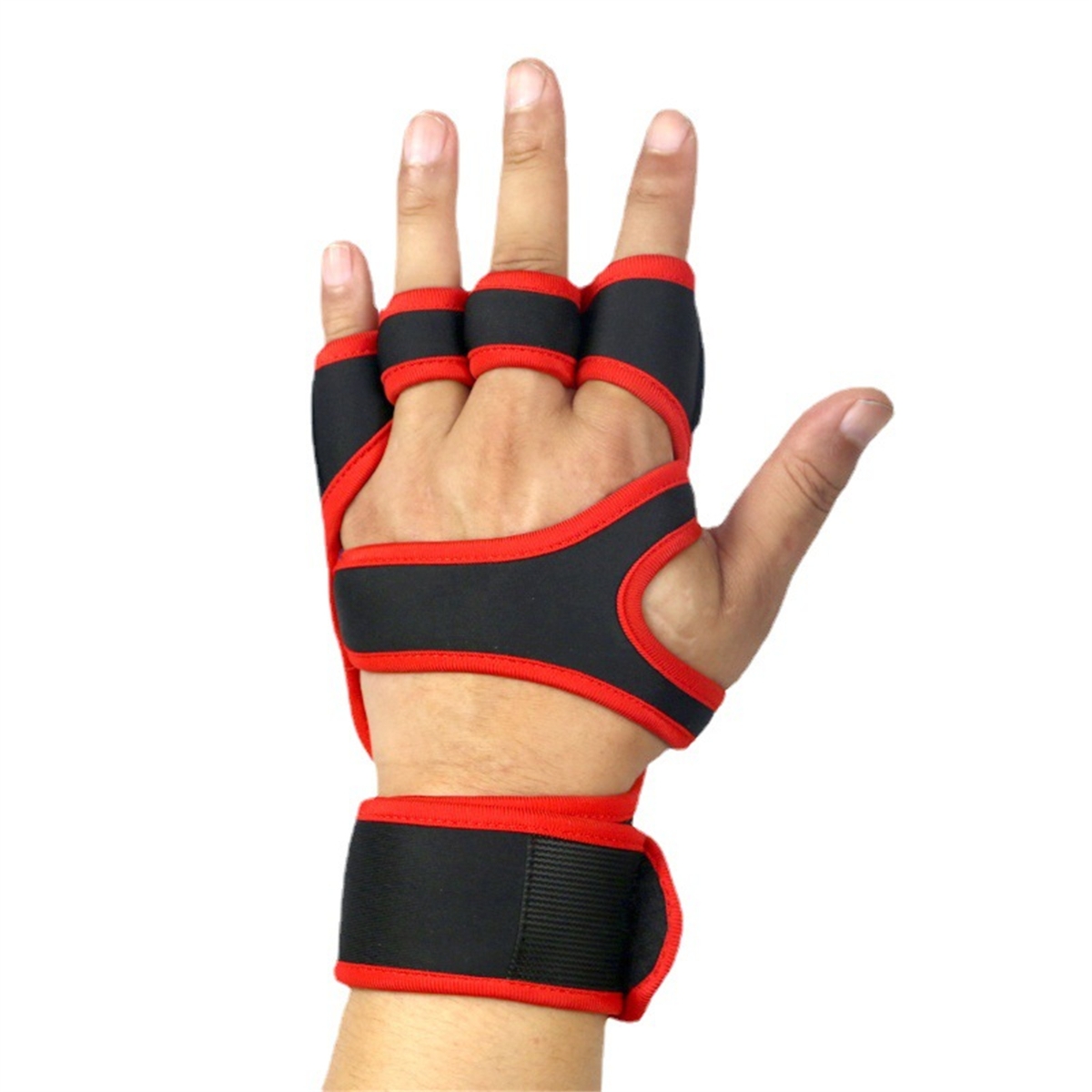 1 ペアスポーツクロストレーニングサイクリンググローブ手首サ - Weightlifting Gloves のレビューと価格