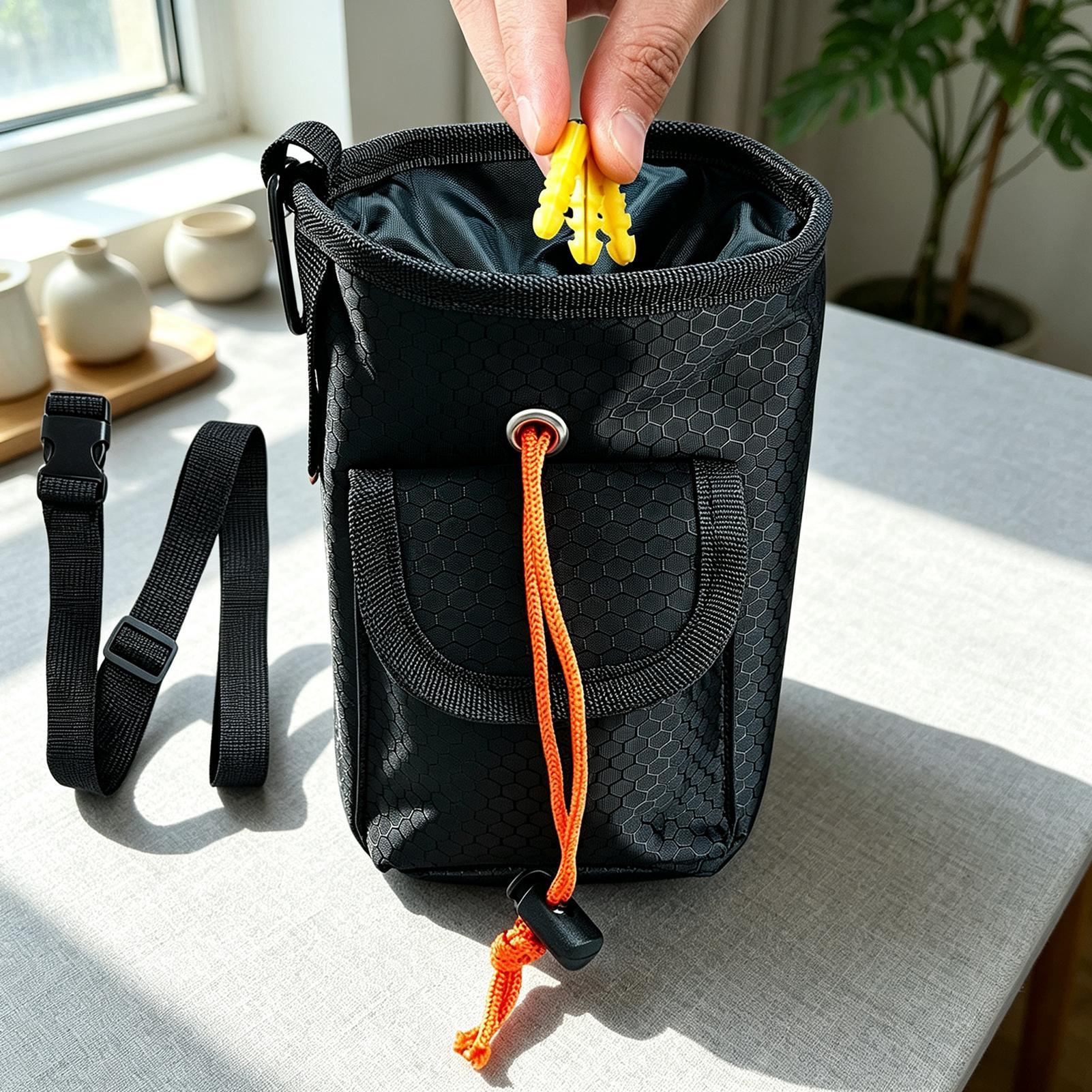 ディスクゴルフ用チョークバッグ。調整可能なベルトとドロースト - Chalk Bag のレビューと価格