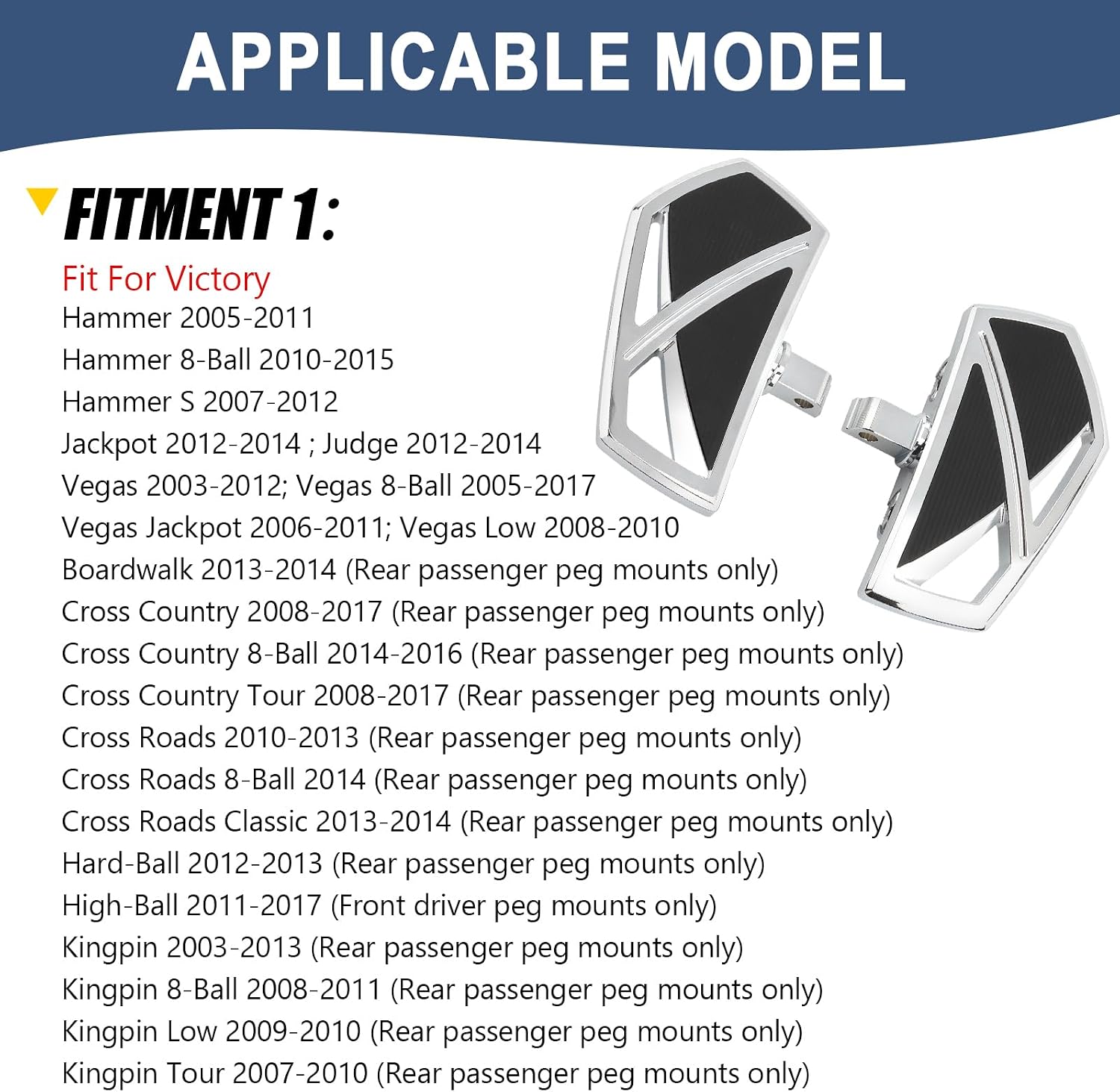 フットペグ、ファントムフィット、インディアン・チーフ、チーフ - Crossfit Victory のレビューと価格